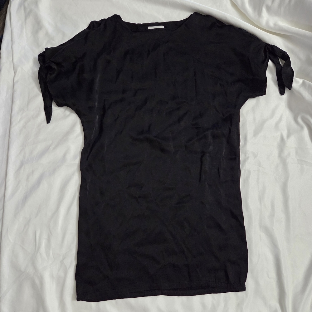 Minimum Siska Scandinavian Tie Sleeve LBD Dress S (36)